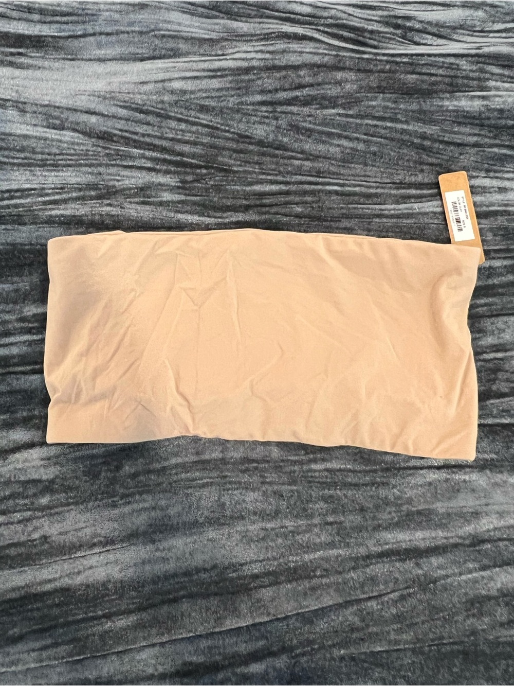 Skims Seamless Nude Strapless Bandeau Top Size S
